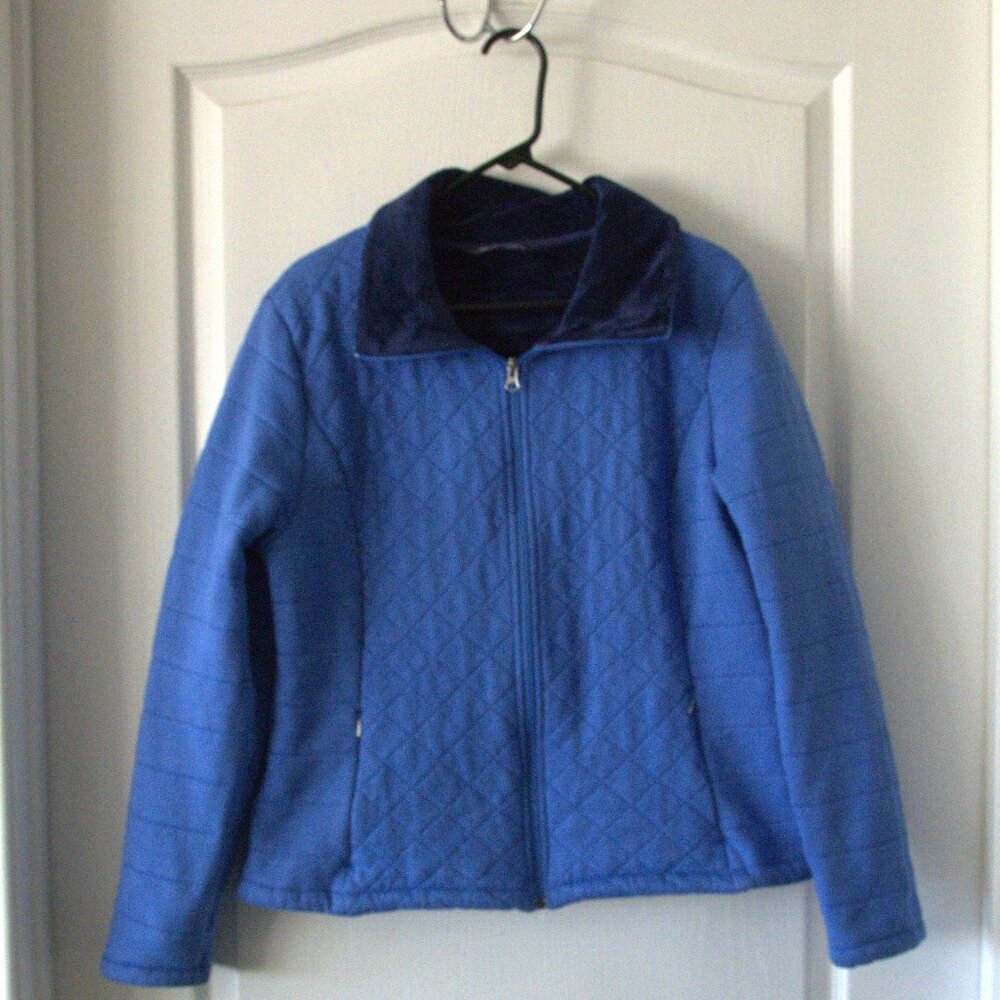 The North Face Caroluna Crop Jacket Women's size XL Blue